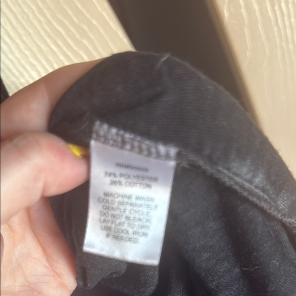 Derek Heart Black Sheath Maxi Dress Scoop Neck - Picture 4 of 5